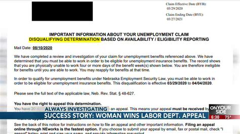 write  appeal letter  unemployment overpayment