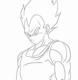 Vegeta Pages Coloring Dragon Ball Getcolorings Printable Large sketch template