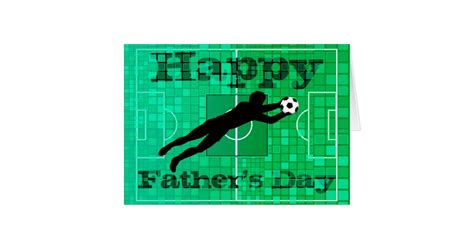 soccer dad happy fathers day card zazzle