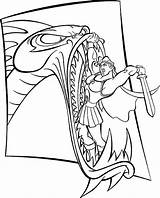 Hercules Pages Coloring Coloringpages1001 Color sketch template
