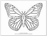 Onelittleproject Monarch sketch template