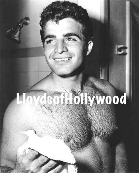 Vince Edwards Handsome Hollywood Actor Tv Star Ben Casey Hairy Chest