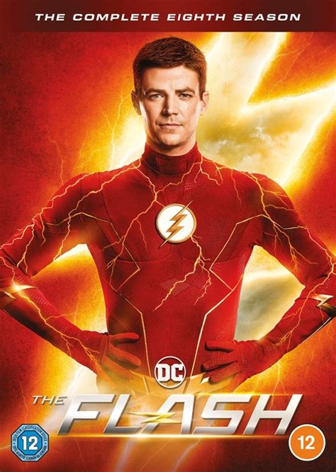 the flash the complete eighth season dvd box set free shipping