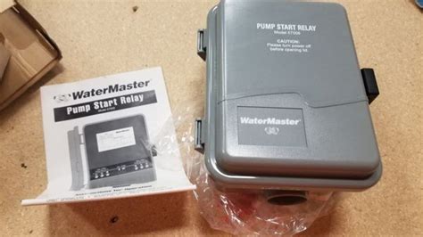 watermaster auto pump start relay model   sale  west chicago il offerup