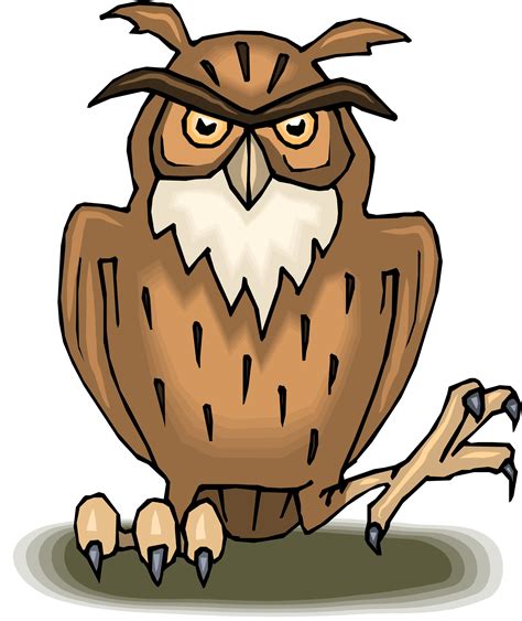 cartoon owl clipart  clipart