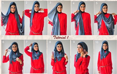 how to wear different hijab styles for long faces hijabiworld