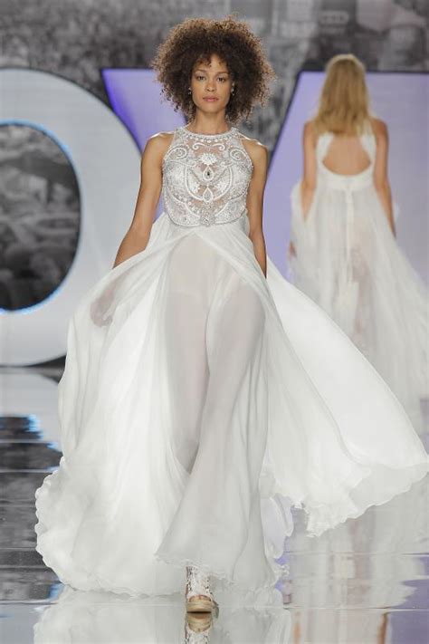 trend insights from latest barcelona bridal week 2018 sheer ever