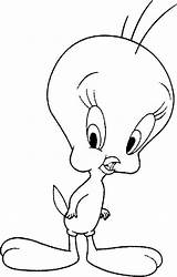 Coloring Tweety Bird Pages Printable Color Print Colouring Book Cartoon Choose Board sketch template