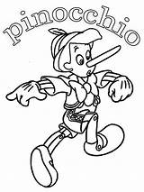 Coloring Pages Pinocchio Print Disney Printable Bright Colors Favorite Color Choose Kids sketch template