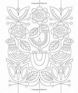 Bordar Mexicano Bordado Patrones Bordados Diseños Mexicanos Escandinavos sketch template