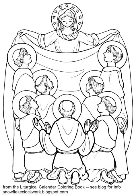 saints day coloring pages coloring home