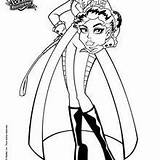 Monster High Coloring Pages Drawings Kids Moe Printables Dolls Books Cool Color Turtle Birthday Party Book Voodoo Yelps Ghoulia Headmistress sketch template