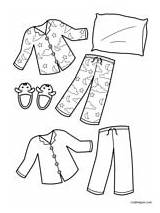 Pajama Pajamas School Activities Activity Worksheets Printables Clipart Striped Boy Glyph Glyphs sketch template