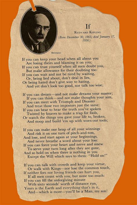 rudyard kipling  rudyard kipling kipling inspirational words