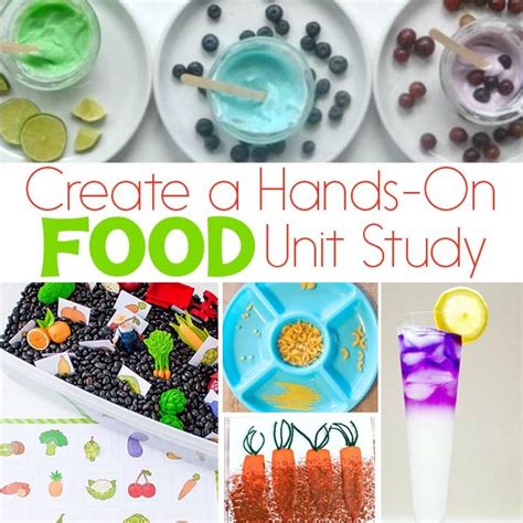 super fun food themed hands  activities preschool food food