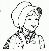 Pioneer Clipart Lds Clip Bonnet Woman Girl Coloring Pioneers Pages Mormon Cliparts Drawing Teacher Primary Women Children People Color Sheets sketch template