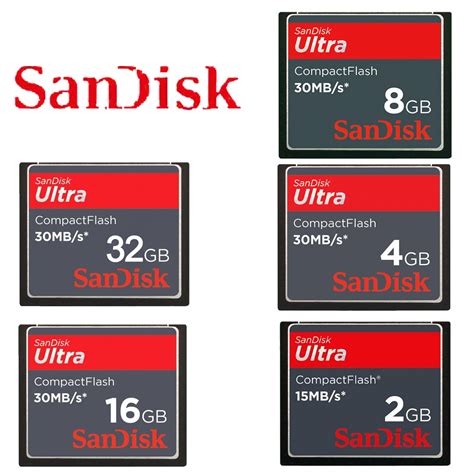 sandisk gb gb gb gb ultra compact flash memory card mbs cf card sdcfh ebay