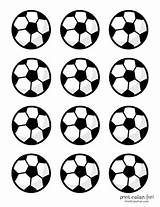Toppers Balls Printcolorfun Decorations sketch template