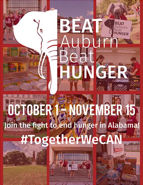 Beat Auburn Beat Hunger Launches 25th Anniversary Drive University