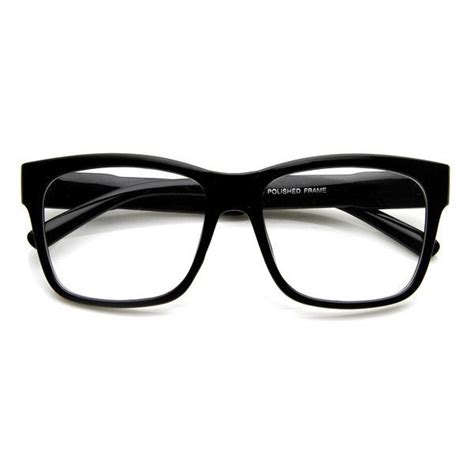 Large Retro Clear Lens Nerd Hipster Wayfarer Glasses 8789 9 99 Liked