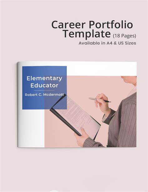 portfolio template word  printable templates