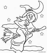 Witch Coloring Pages Kids Witches Printable Anime Cartoon Evil Drawing Color Cool2bkids Wicked Getcolorings Getdrawings Colorings sketch template