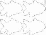 Fish Printable Cutouts Coloring Cut Template Comments Cutout sketch template