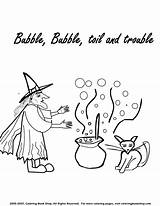 Coloring Cauldron Witch Halloween Witches Pages Printable Reserved Rights Copyright 2005 Book 2010 Shop Popular sketch template