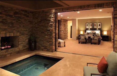 Master Bedroom With Hot Tub And Fireplace 😍 Beautiful