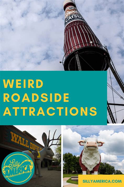 weird roadside attractions   united states silly america