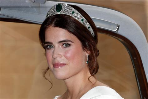 princess eugenie s english rose wedding day hair and beauty look