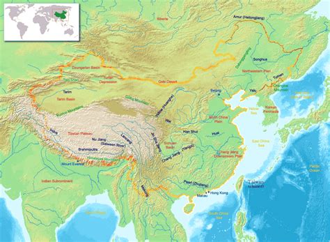 tian shan mountains map