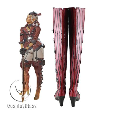 Apex Legends Loba Red Cosplay Boots Cosplayclass