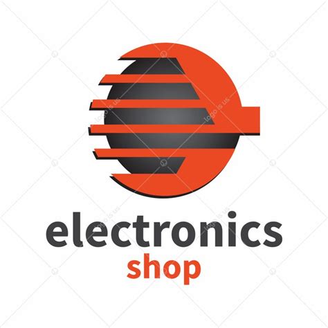 electronics shop logo logo