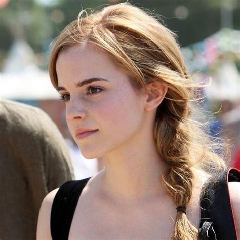 Helplessly Feminine — Tmbgirls Emma Watson Makeup Free
