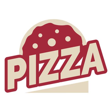 pizza logo template transparent png svg vector file