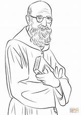 Coloring Solanus Casey Pages sketch template
