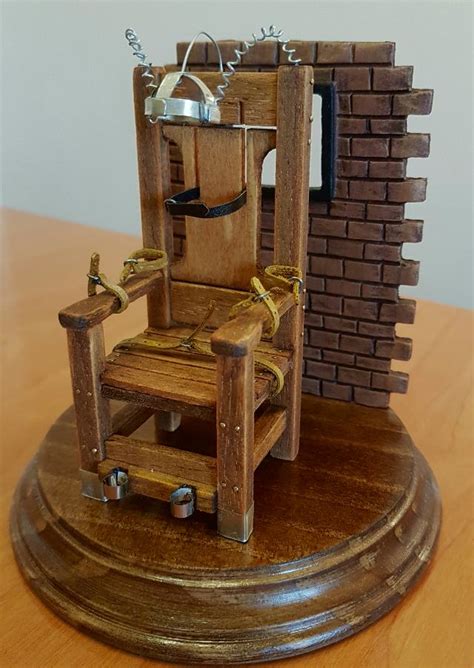 mini electric chair  handmade electric chair model