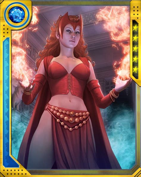 [mighty Chaos] Scarlet Witch Marvel War Of Heroes Wiki