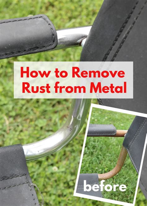 remove rust  chrome   rust  metal