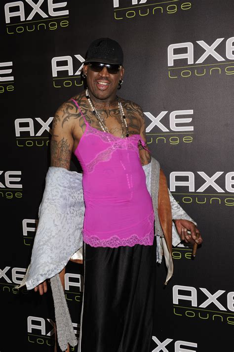 dennis rodman iconic hair  outfits fashionsizzle