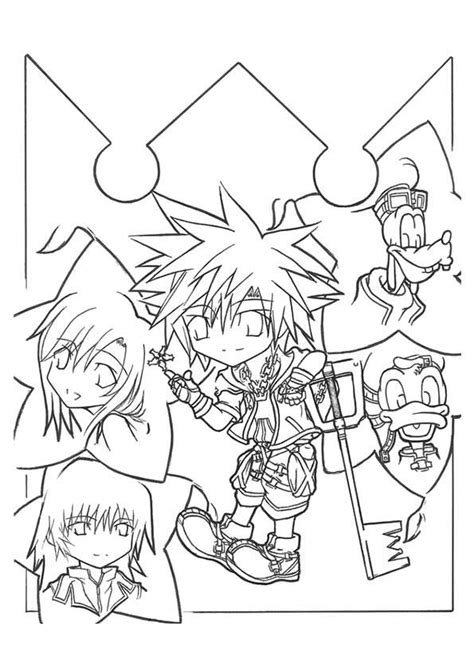 coloring pages kingdom hearts amanda gregorys coloring pages