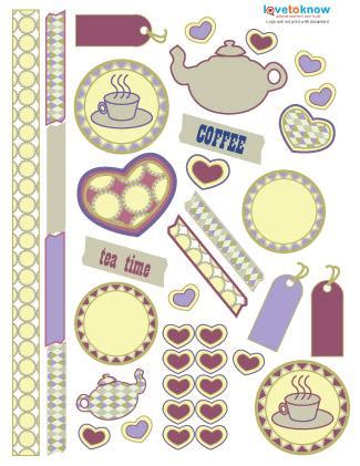 scrapbooking  pretty printables images