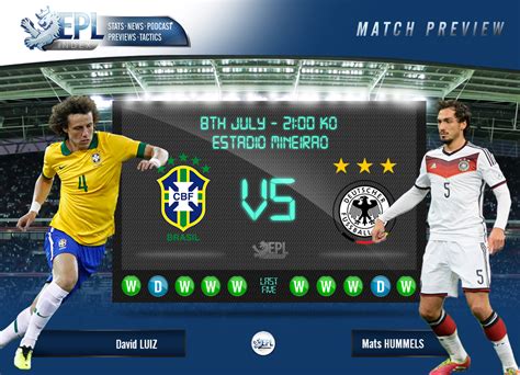 brazil vs germany preview fifa world cup 2014 semi finals epl index unofficial english