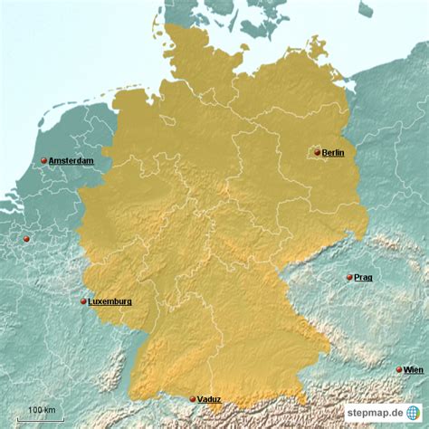stepmap de landkarte fuer deutschland