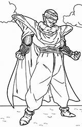 Piccolo Dragon Colorir Desenhos Mangas Colorironline sketch template