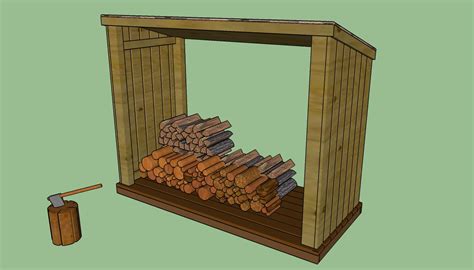 firewood shed designs howtospecialist   build