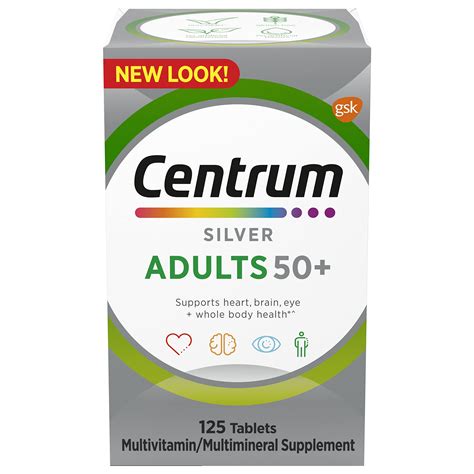 buy centrum silver multivitamin  adults   multivitaminmultimineral supplement