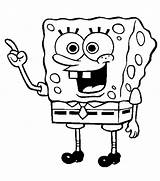 Spongebob Squarepants Getdrawings sketch template