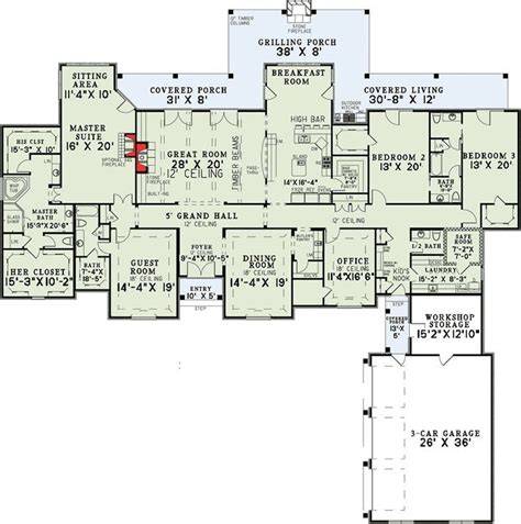 plan   bedroom grandeur luxury house plans floor plans safe room